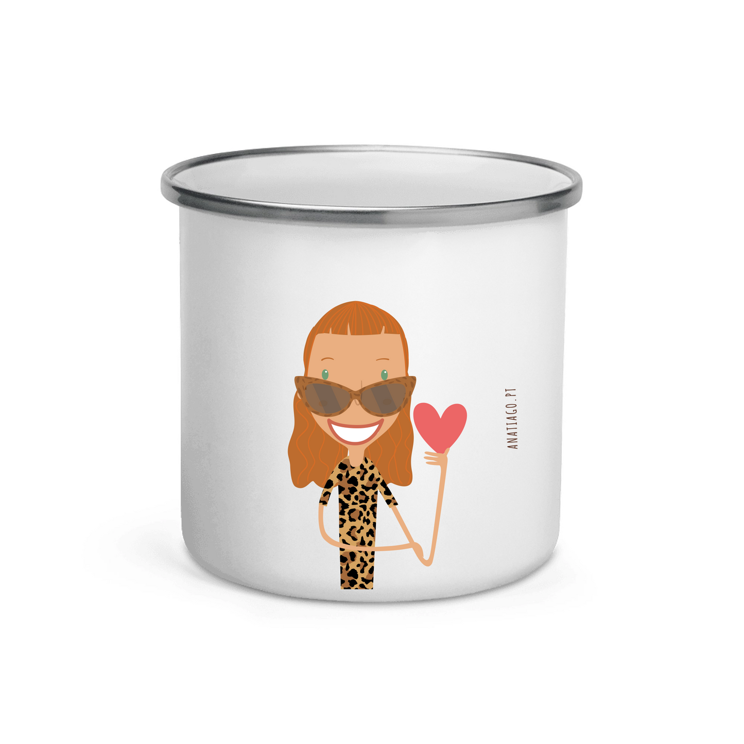 Caneca Mulher "One" - Ex. Amor Leopardo