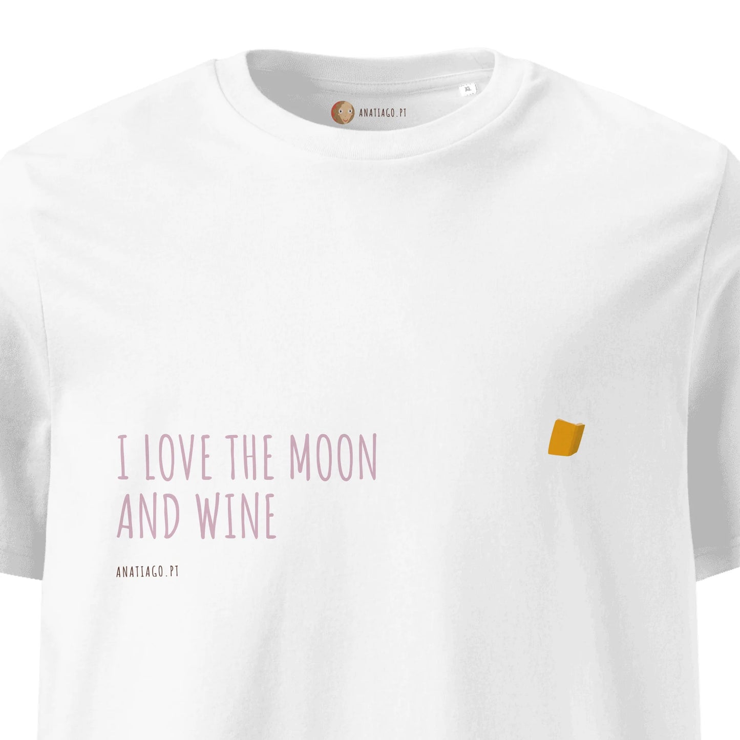 T-Shirt Personalizada Personagem Mulher - Ex. Adoro a Lua