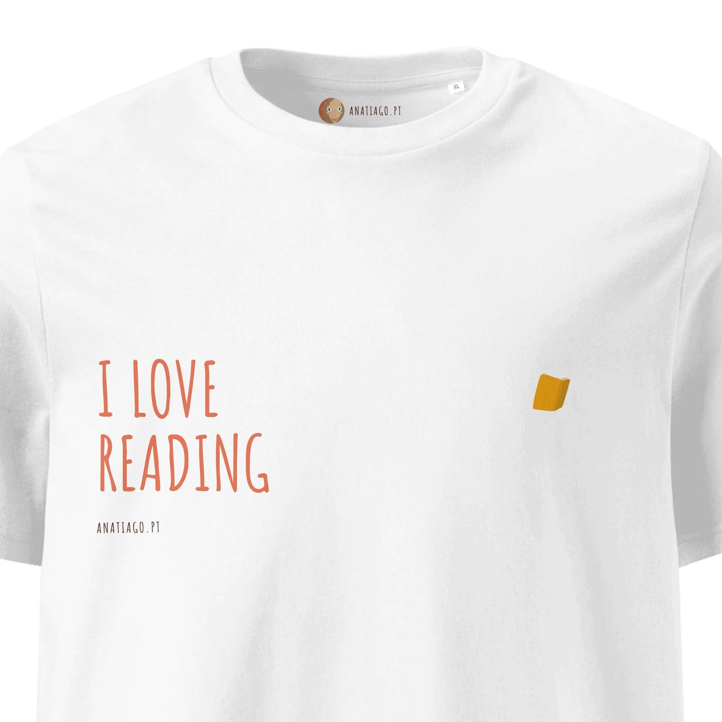 T-Shirt Personalizada Personagem Mulher - Ex. Adoro Ler