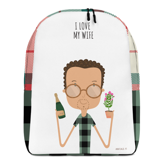 Personalized Backpack with a cartoon character and text to customize