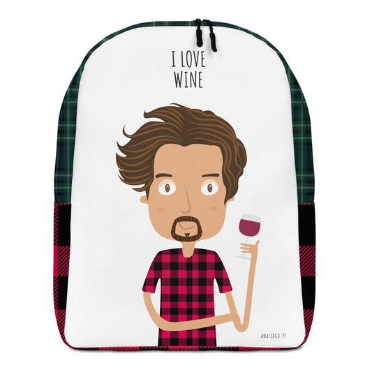 Personalized Backpack with a cartoon character and text to customize