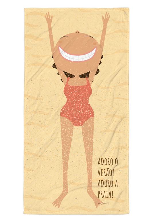 Toalla de Playa "Croquet" Mujer
