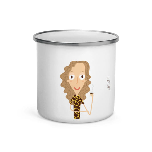 Caneca Personalizada Personagem Mulher - Ex. Girafa