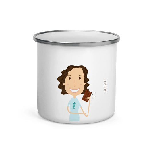 Personalized Mug Character Woman - Ex. Chocolate