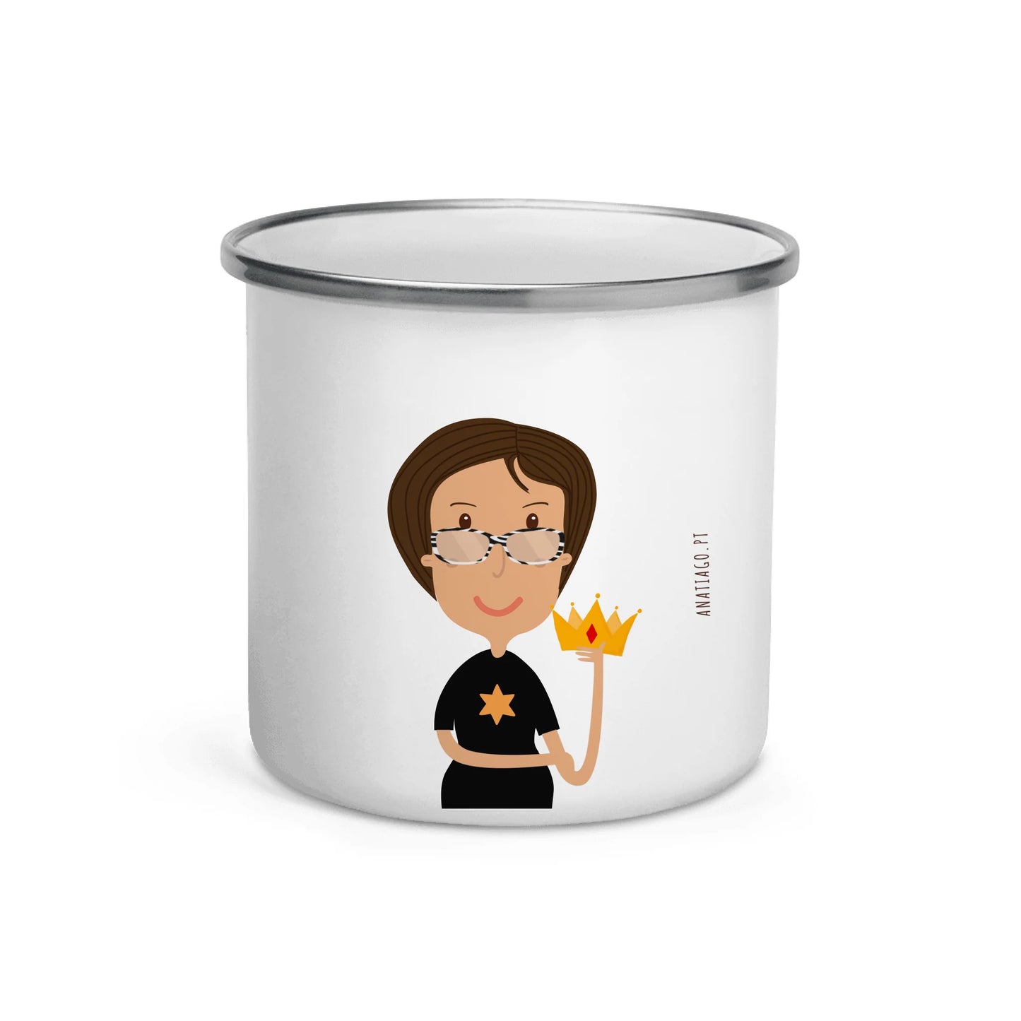 Caneca Personalizada Personagem-Mulher - Ex. Rainha