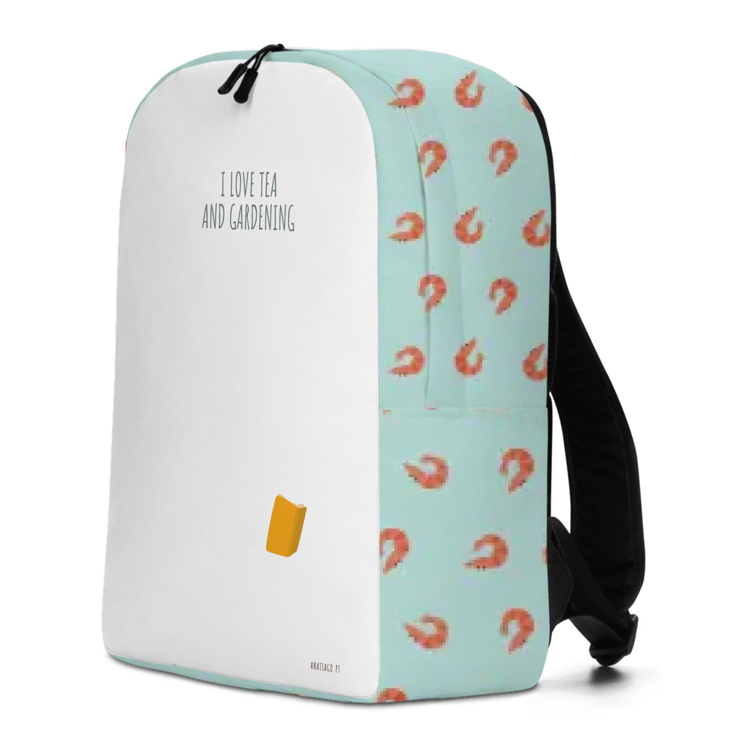 Mochila Personalizada Personagem Mulher - Ex. Chá e Jardinagem