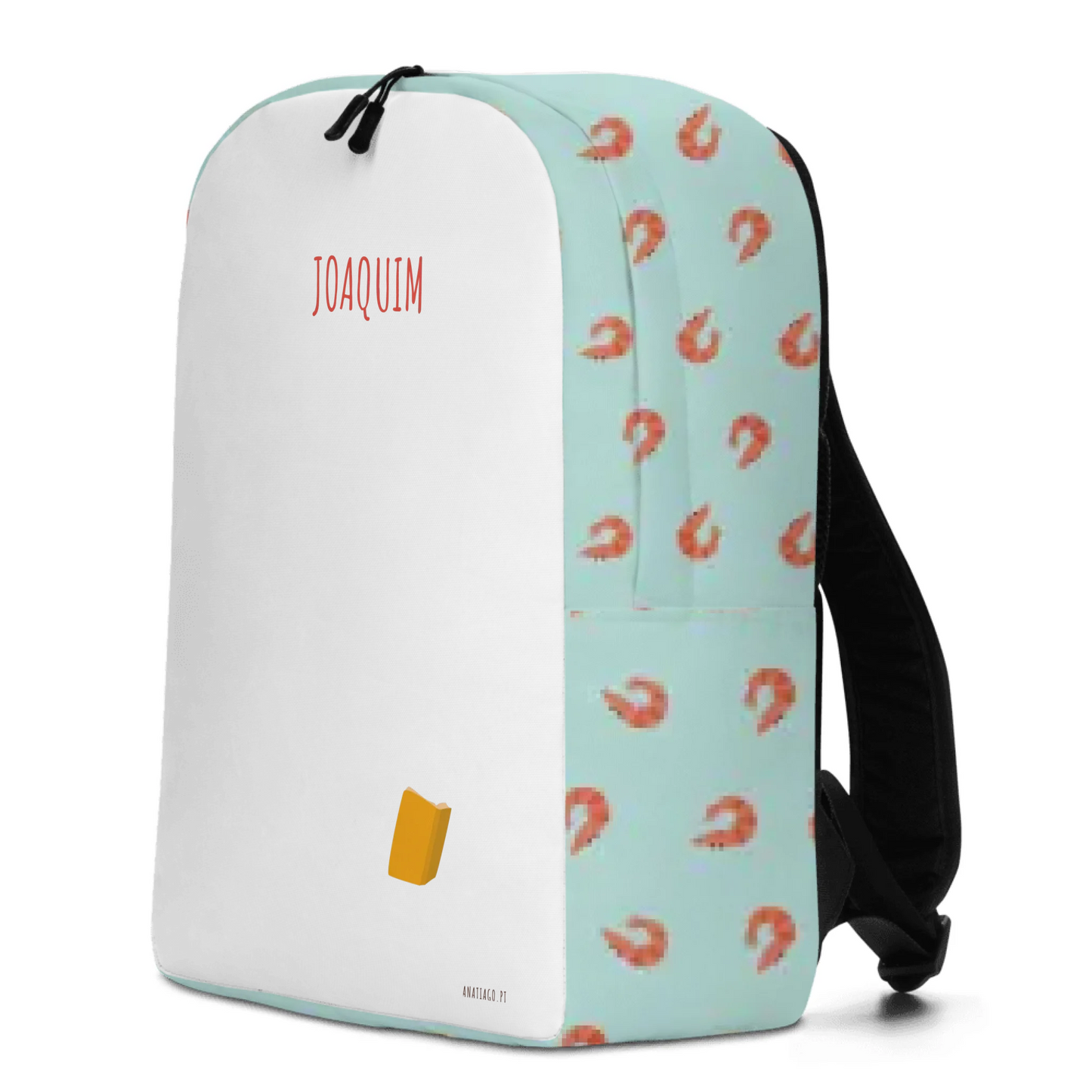 Mochila Personalizada personagem Menino Ex. Nome Joaquim