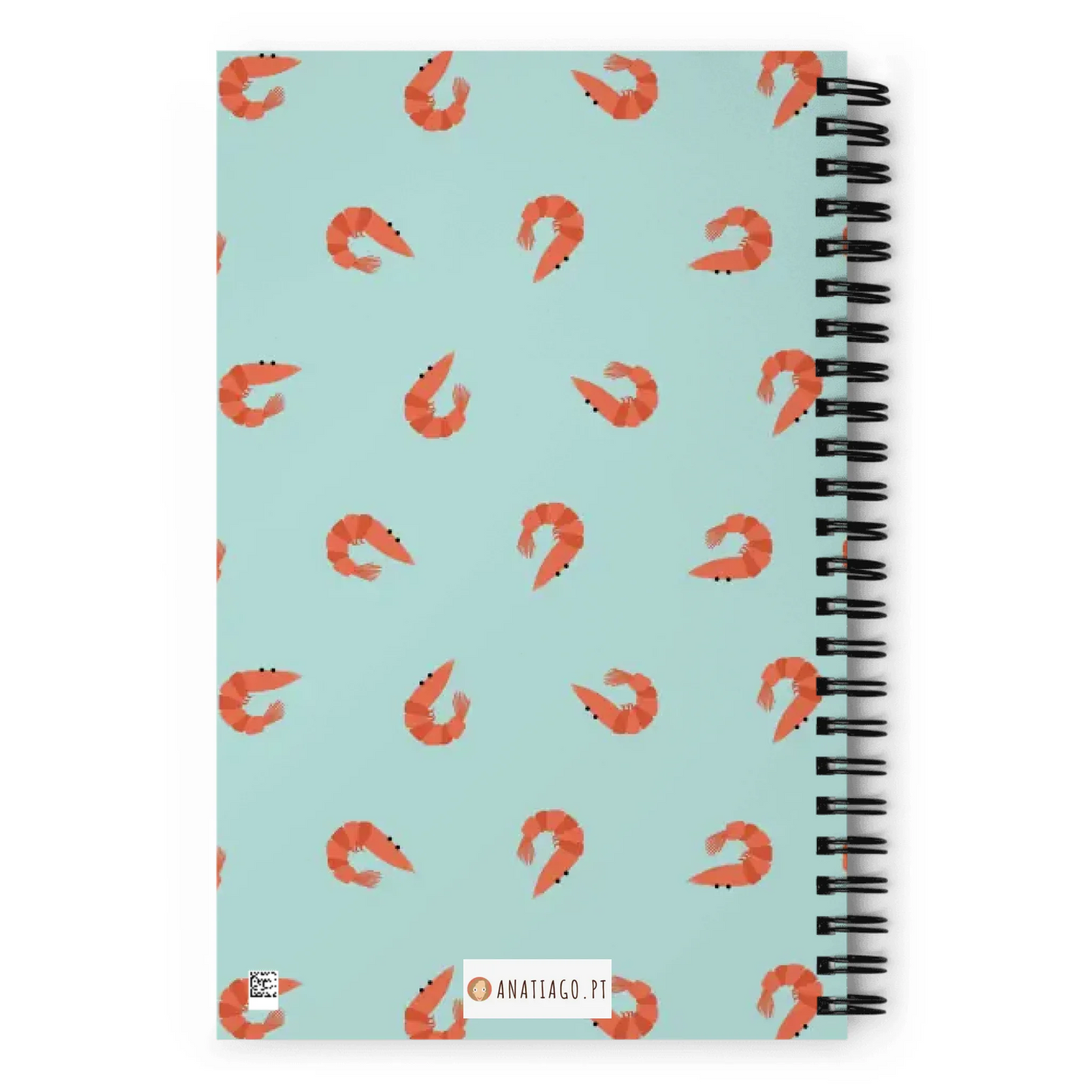 Caderno de Notas Espiral Personalizado Personagem Menino - Ex. Joaquim