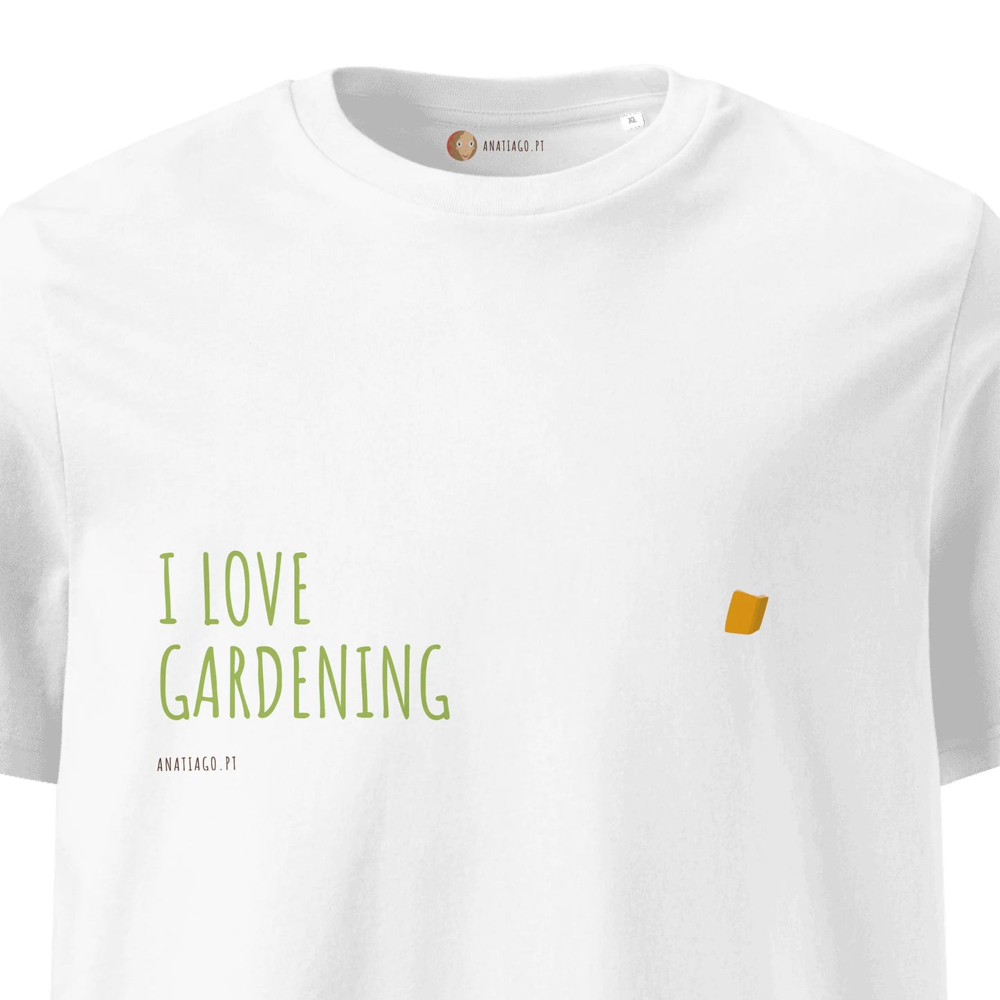 T-Shirt Personalizada Personagem Homem- Ex.  Adoro Jardinagem