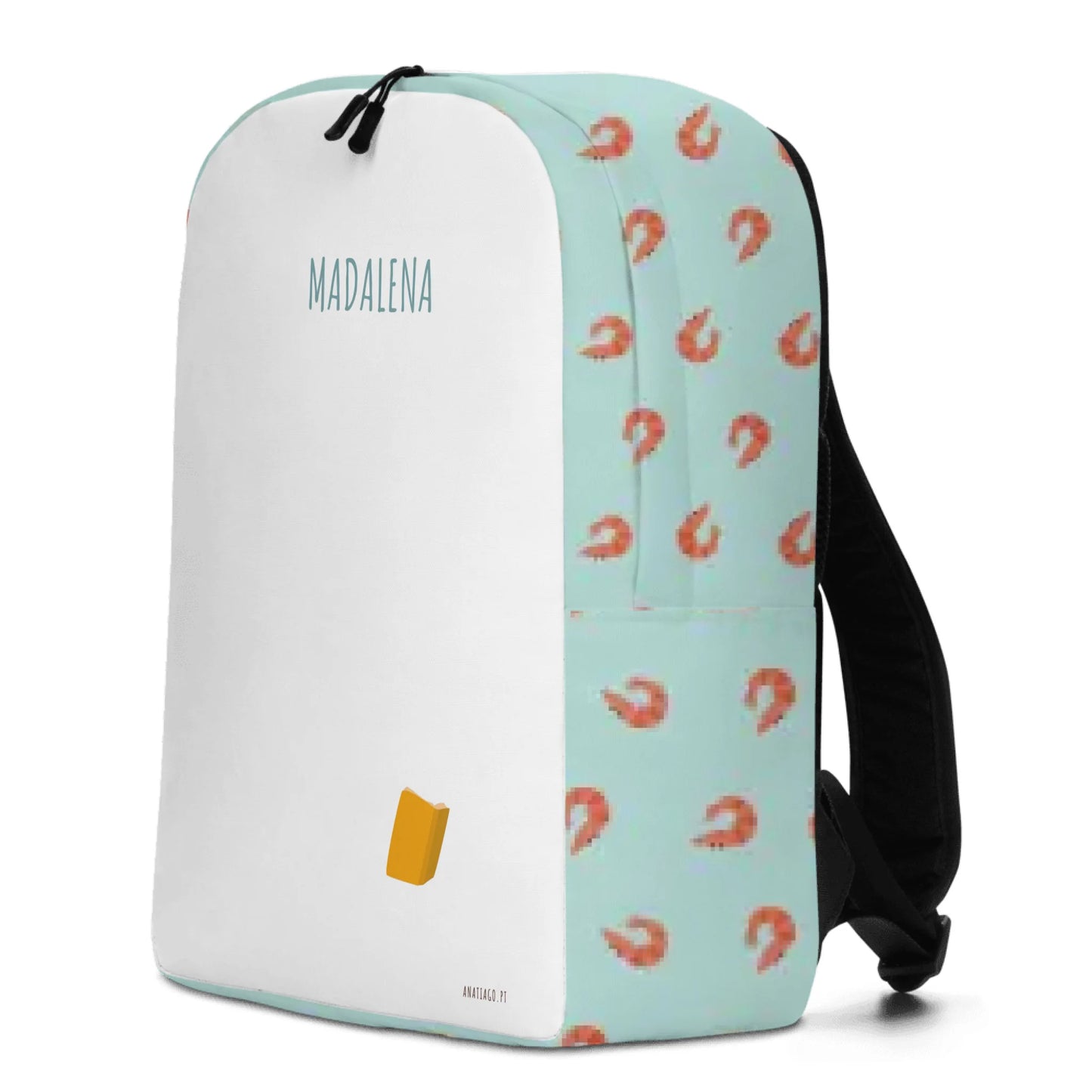Mochila Personalizada Personagem Menina - Ex. Nome Madalena