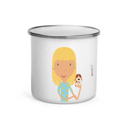 Girl Mug One - Ex. Cheese Animals