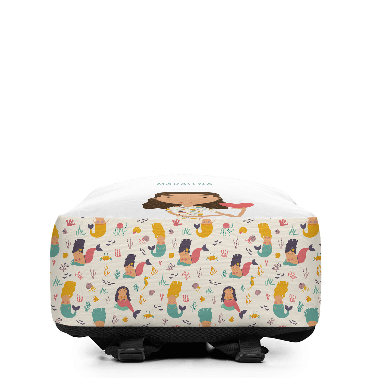 Mochila Personalizada Menina Ex. Nome Madalena