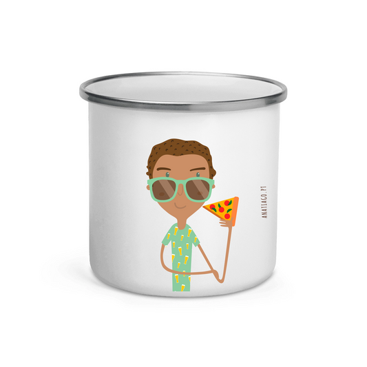 personalized mug to create your character and choose what you like most and the text you prefer suggestion for man - love beer and pizza